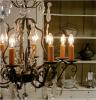 French Verdigris Régence Style Chandelier