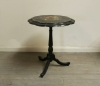 Victorian Ebonised Tilt Top Side Table