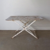Large French Folding Outdoor Table 