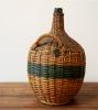 19th Century Bottle in Woven Casing