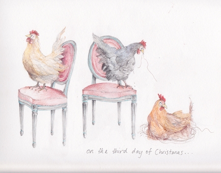 Three French Hens