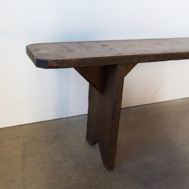French, 19th Century, Wooden Bench