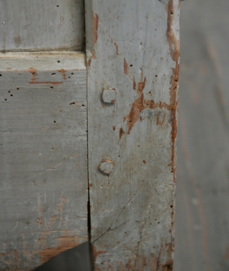 French 18 th Century Painted Armoire