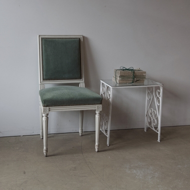 A Set Of 1950's Wrought Iron Nesting Tables