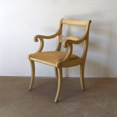 Neoclassical, 1940's, Klismos Armchair