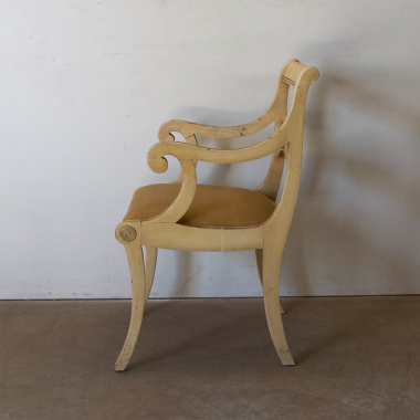 Neoclassical, 1940's, Klismos Armchair