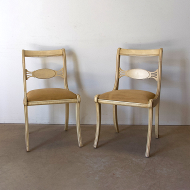 Neo Classical, 1940's, Klismos Chairs