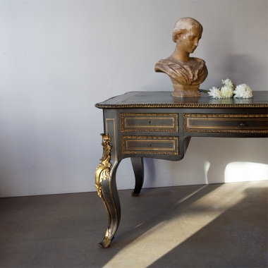French, 19th Century Bureau Plat
