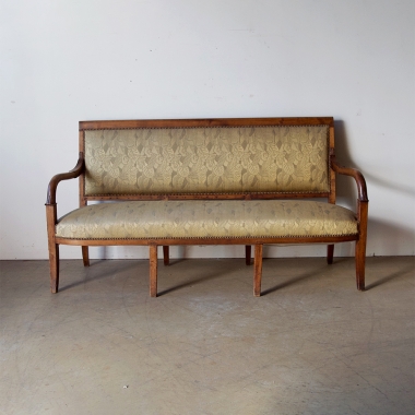 French, Charles X , Provincial Settee