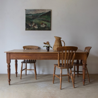 Colonial, Kitchen, Dining Table