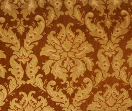 Edwardian Velvet Brocade Settee