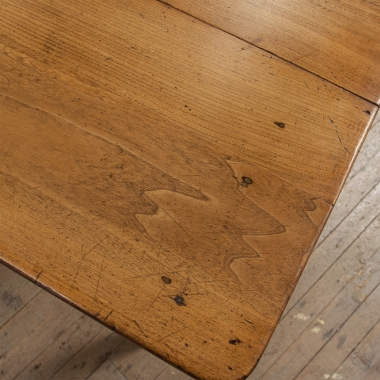 French, 19th Century, Elm, Farmhouse table