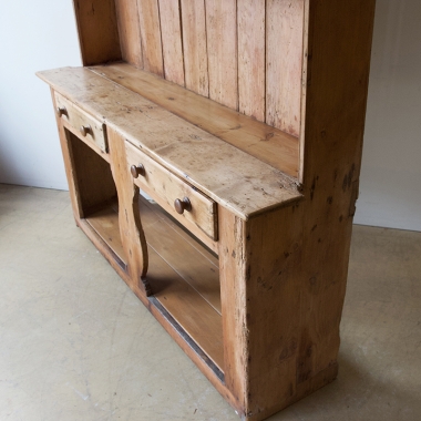 Rustic English Pine Dresser