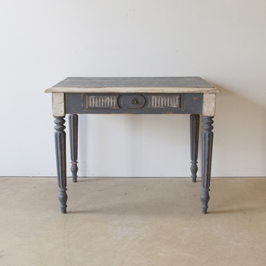 French Painted Side Table