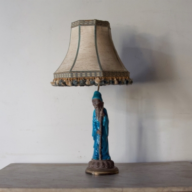 Pair Of French, Mid Century, Chinoiserie Lamps