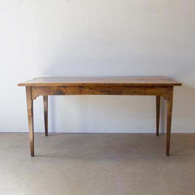French, 19th Century, Fruitwood, Farmhouse Table