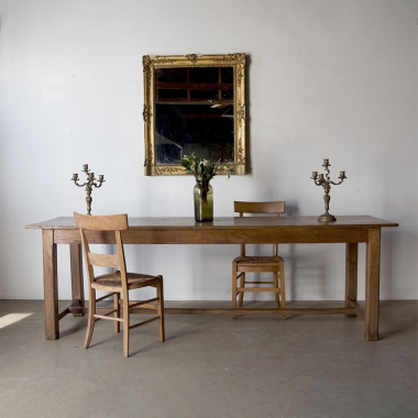 French Oak Farmhouse Table