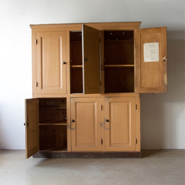 French Painted House Keeper's Cupboard