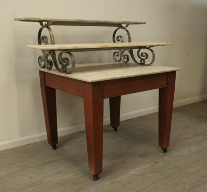 French Delicatessen Display Table