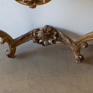 Louis 15 Style Gilt console