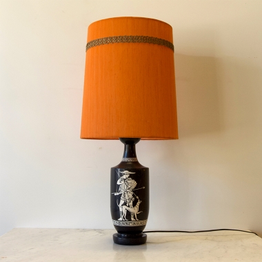 Mid Century Grecian Style Lamp