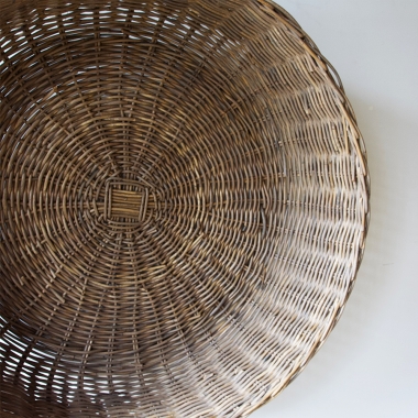Large French Wine Harvest Basket