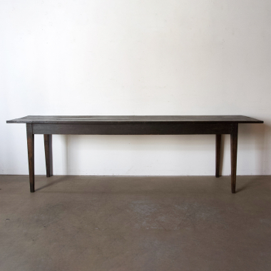 Long, French, Ebonised, Side Table