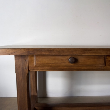 Long, French, 1930's, Rustic, Dining Table 