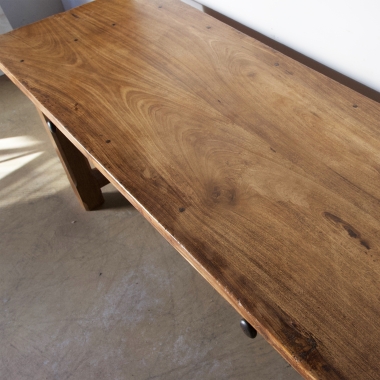 Long, French, 1930's, Rustic, Dining Table 