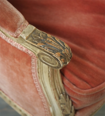 Louis 16 Style Boudoir Chair