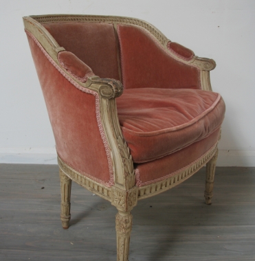 Louis 16 Style Boudoir Chair