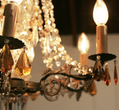 French Marseillan Chandelier