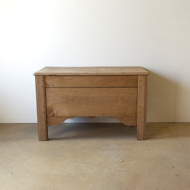 French Early 19th Century Oak Coffer