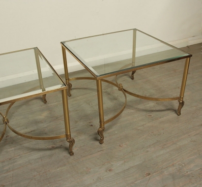 Pair Of Maison Jansen Style Side Tables