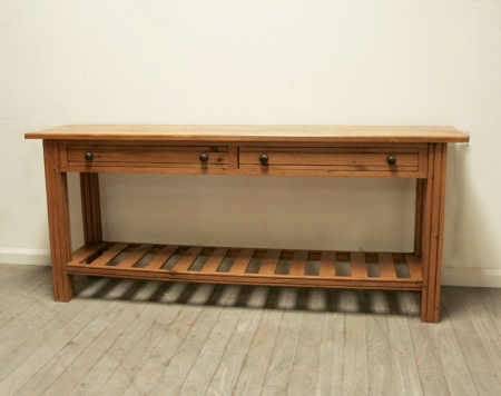European Pine Side Table