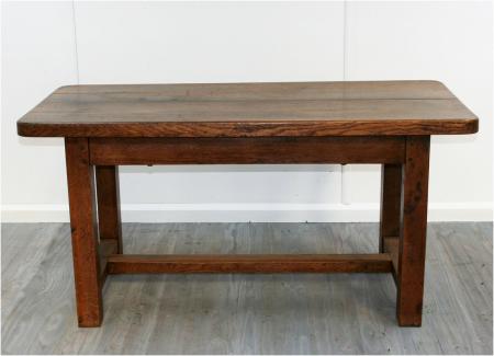 French Rustic Elm Kitchen Table