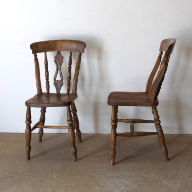 Set of six, English, Turned Back, Dining Chairs main.jpg
