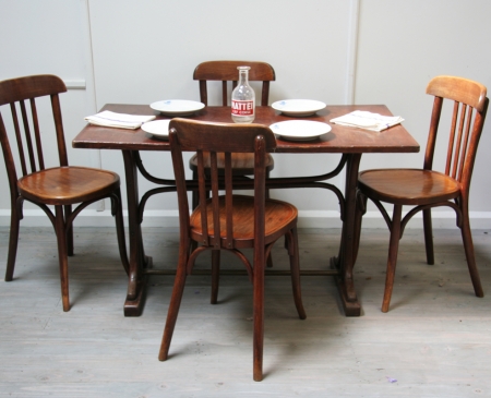 French Thonet Bistrot Table