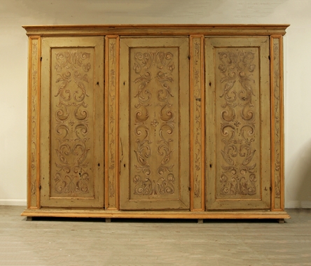 Late 17th Century Venetian Painted Armoire