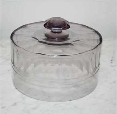 Amethyst Glass 19th Century Cloche