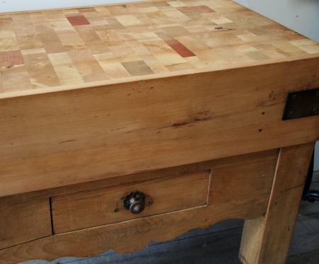 French Beech Butcher's Block