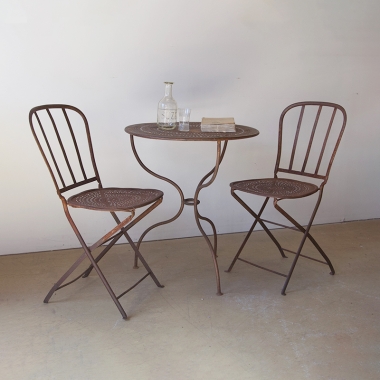 French Vintage Bistro Set