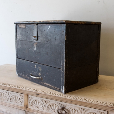 Black Baltic Pine Box