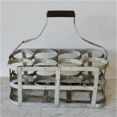 French Wine Bottle Carrier