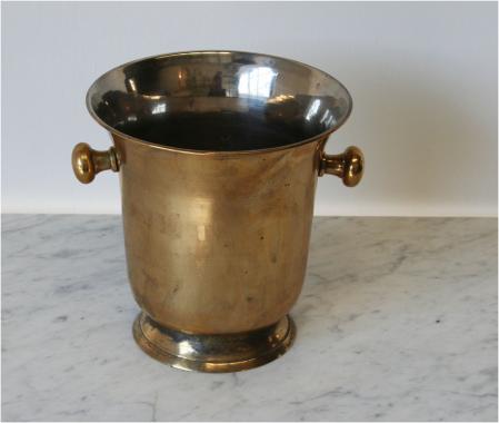 Brass Plated Champagne Bucket
