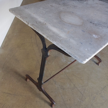 French Belle Époque Bistrot Table 