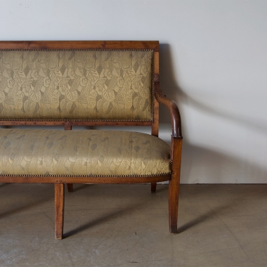 French, Charles X , Provincial Settee