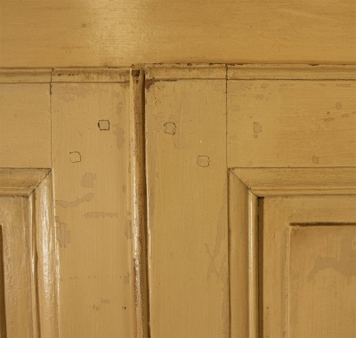 Directoire Period Painted Armoire