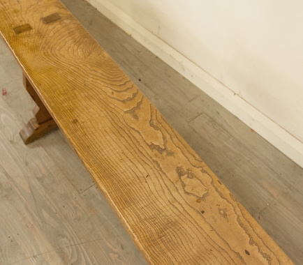 19th Century Elm Bench