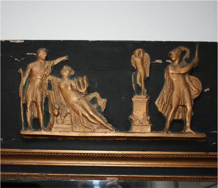 French neoclassical trumeau in the empire style